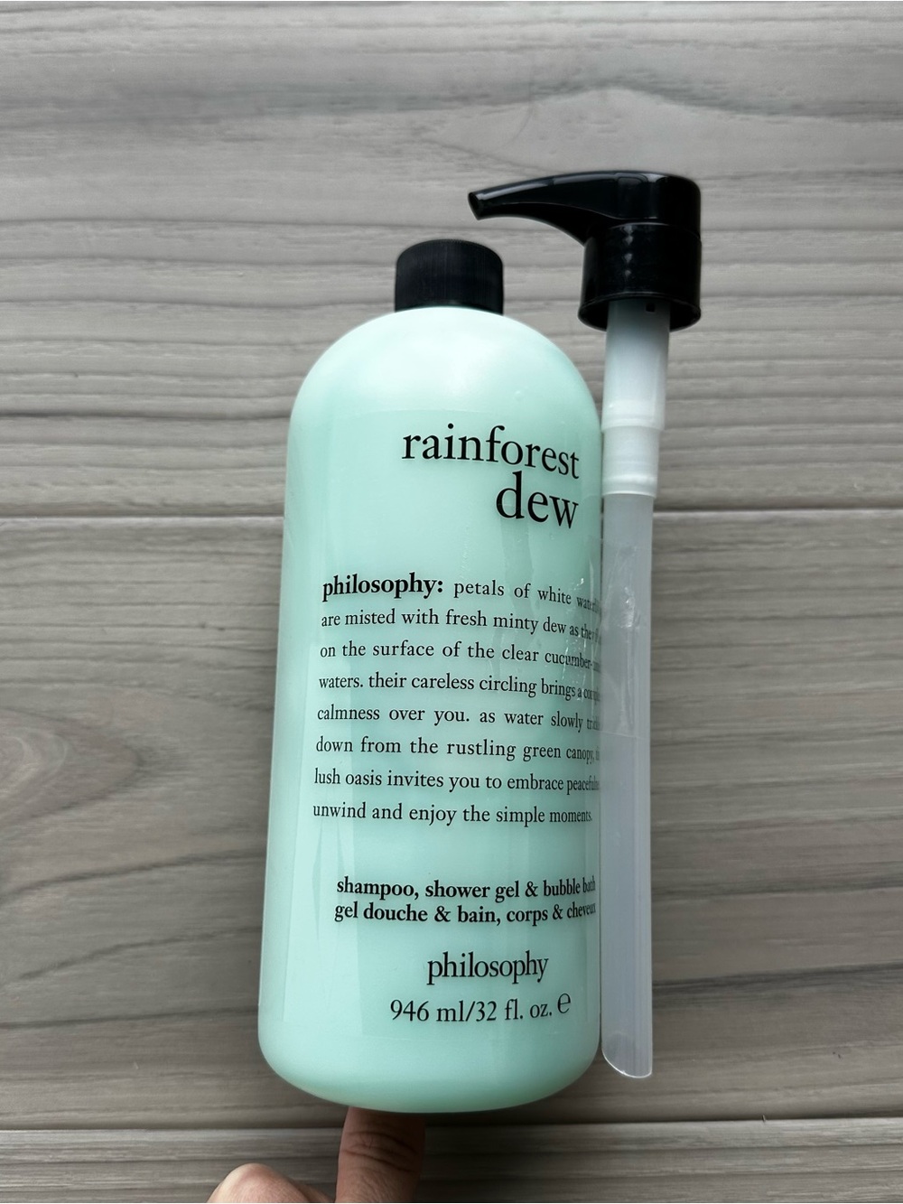 Philosophy Rainforest Dew 32 oz